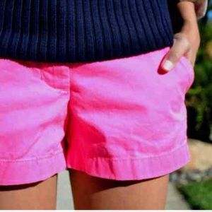 J.Crew 3in Chino Short: Hot Pink